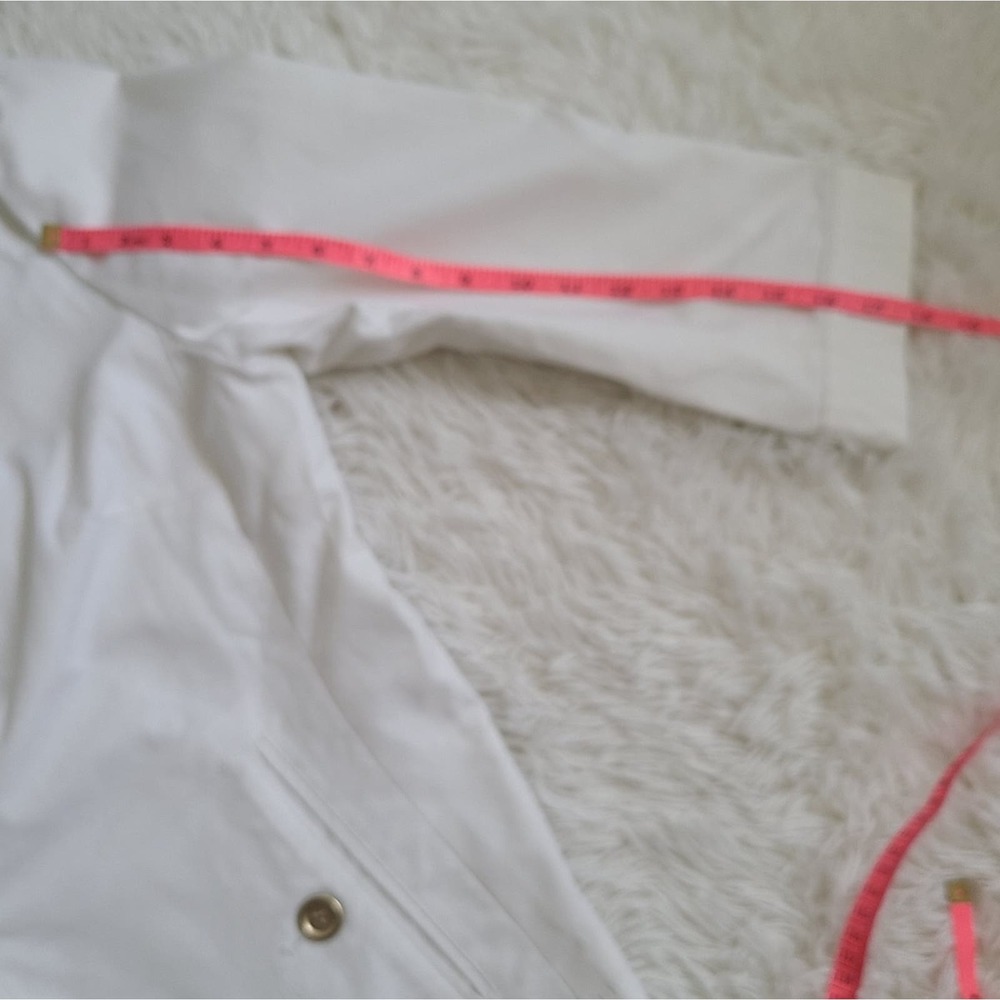 Talbots White Gold Button Blazer Size 20 - Picture 8 of 10